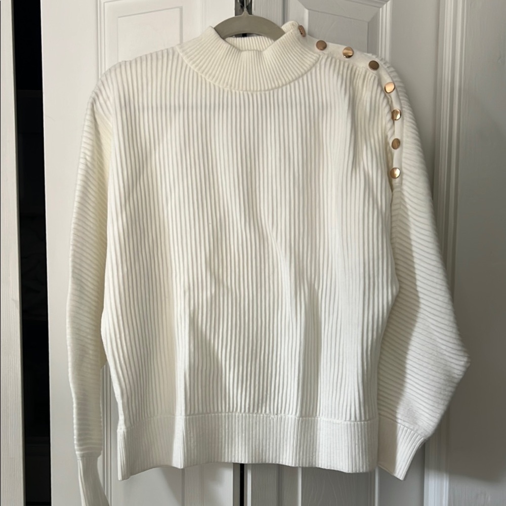 Tahari High Neck Sweater